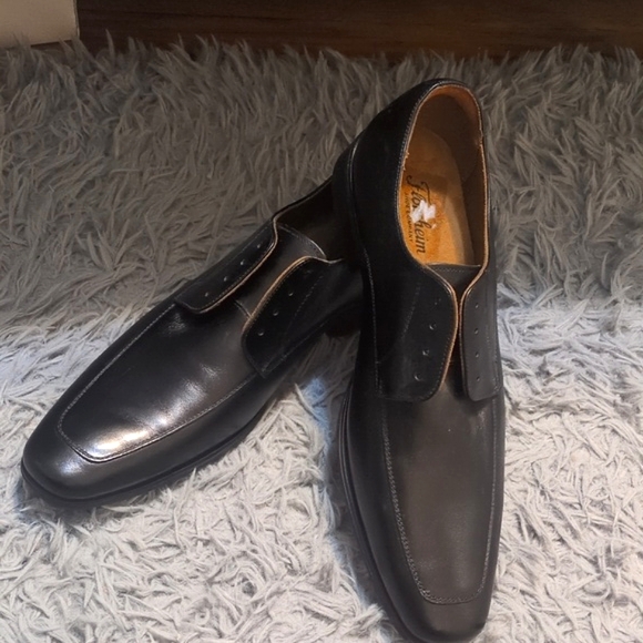 Like New Florsheim Dress Shoes No Laces Included Mens Size 11.5 - Picture 3 of 14